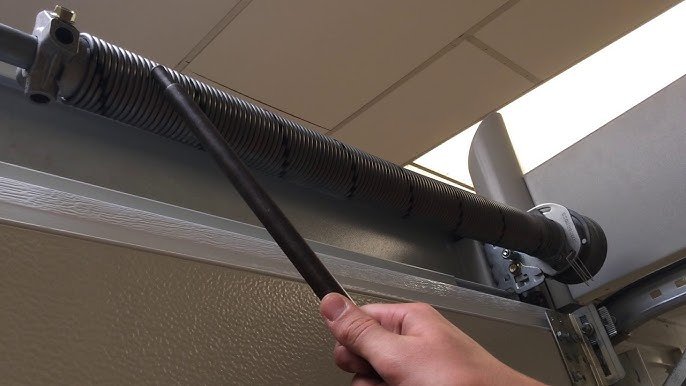 How To Adjust The Garage Door Spring