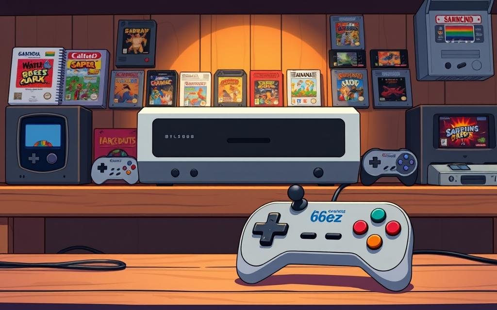 retro gaming experience