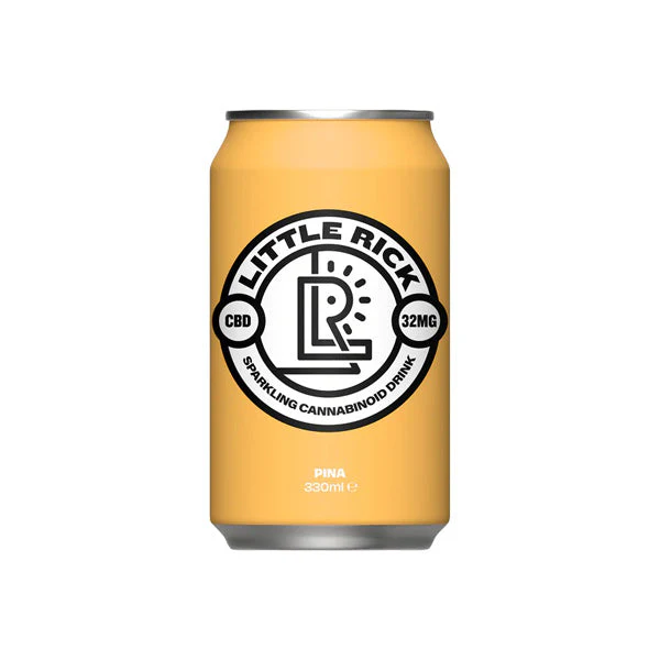 Little Rick 32mg CBD Pina Sparkling Drink 330ml